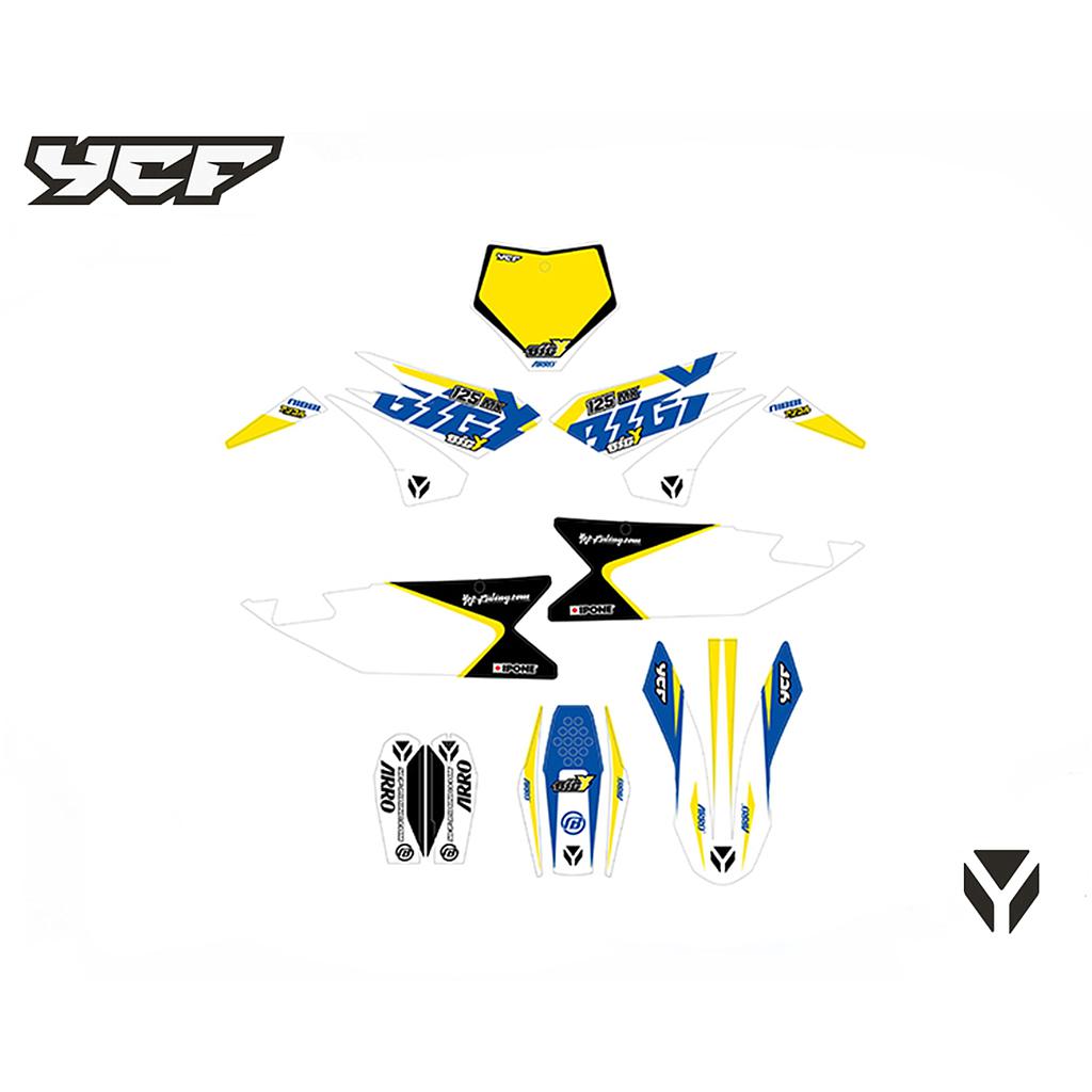 Kit autocolantes, YCF (Bigy 125) 2022 / Pitbike