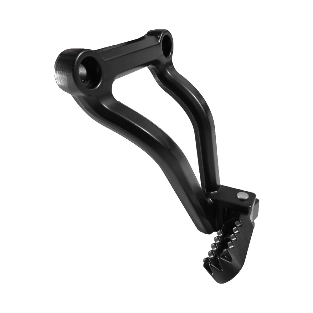 Suporte e pousa-pes (Direito/traseiro) - Bluroc/Bullit (Hero 250)