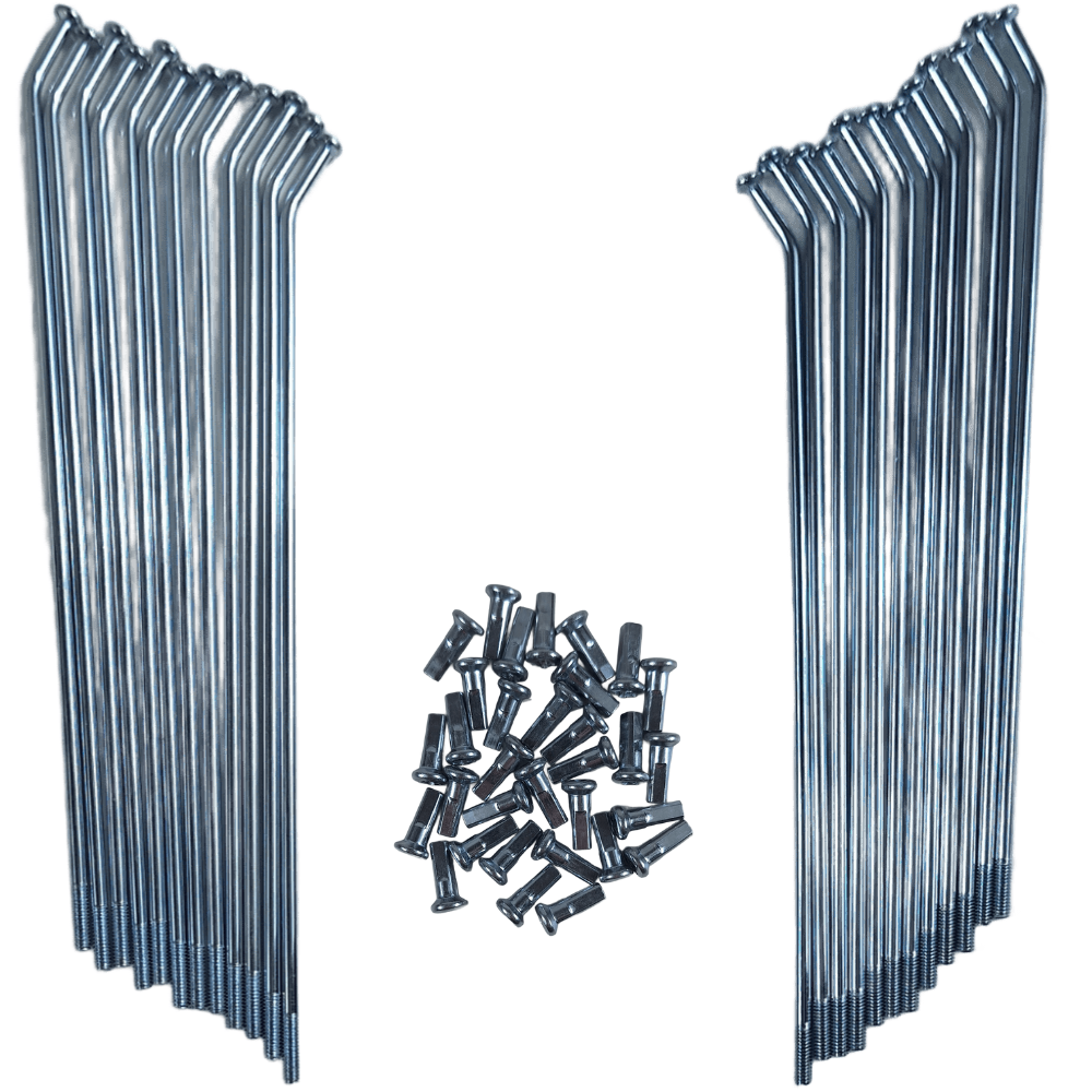 Kit de Raios dianteiro 32un (170x3.5 45º) - TOX (Mini Racer x2)