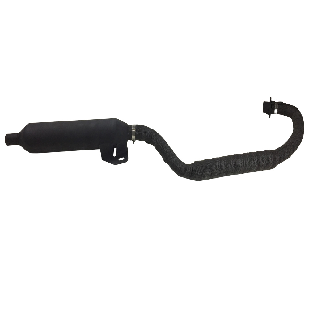 Sistema de escape Completo (preto) EU5 - Brixton Cromwell 125; Rayburn