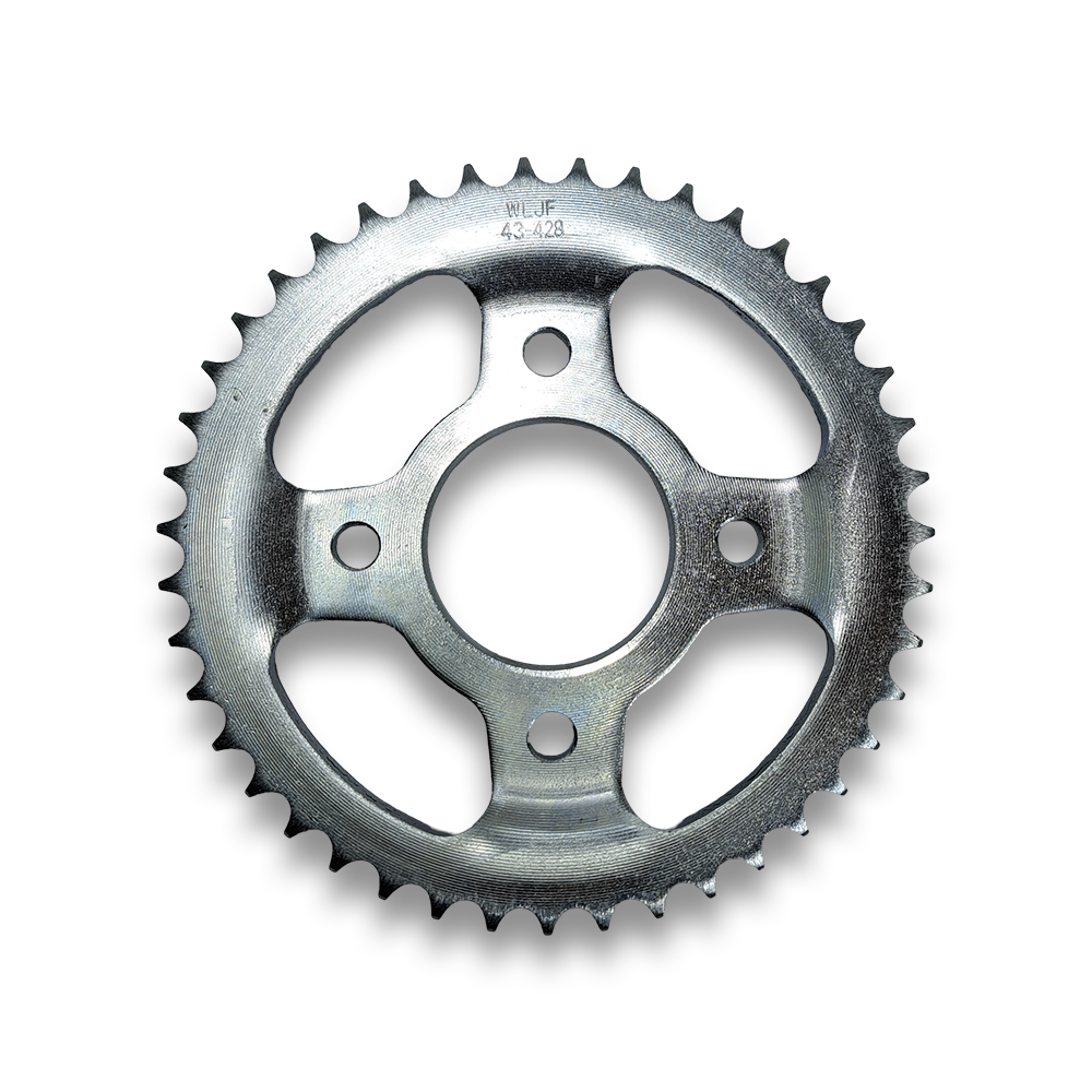 Cremalheira 428H (43T)  (FF: 90mm / Ø: 58mm) - Motron Revolver