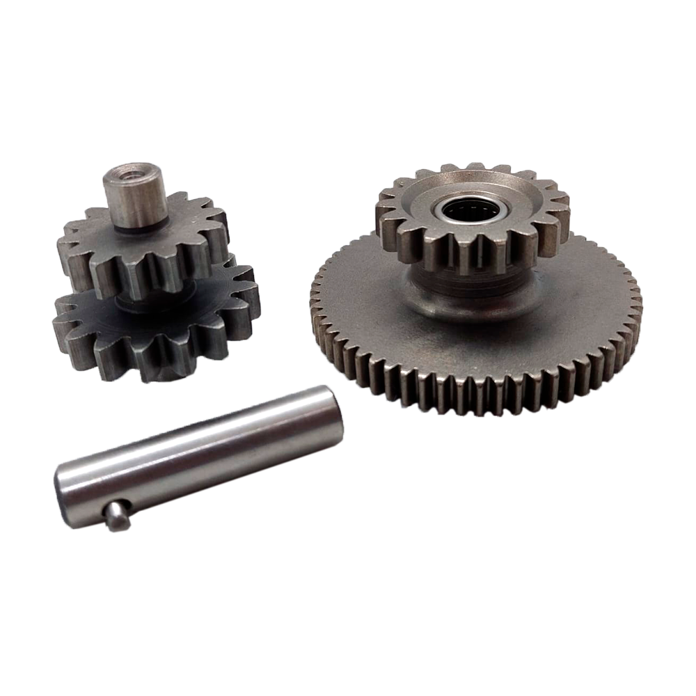 Kit - Carretos Duplos (18/62T + 14/16T), CG125