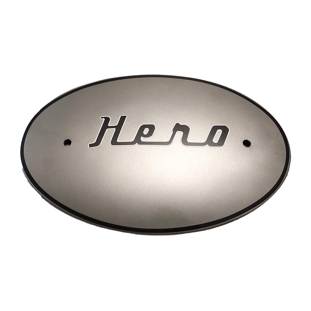 Carenagem Lateral (DRT/ESQ), Bluroc/Bullit (HERO) (Cinza Titanium)