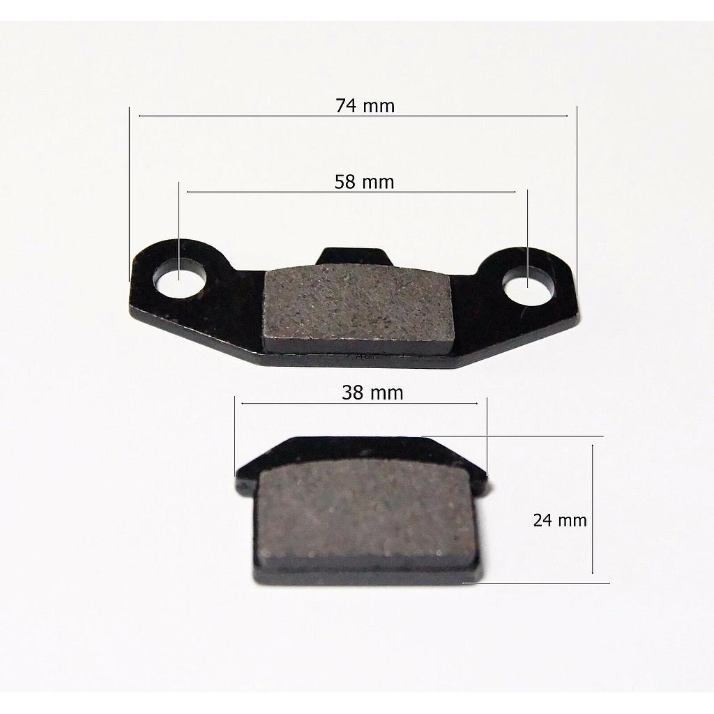 Pastilhas de Travao - Tox (Madox 90 traseiro // Speedbird / VIPER VR 125 dianteiro) / ATV 90-110