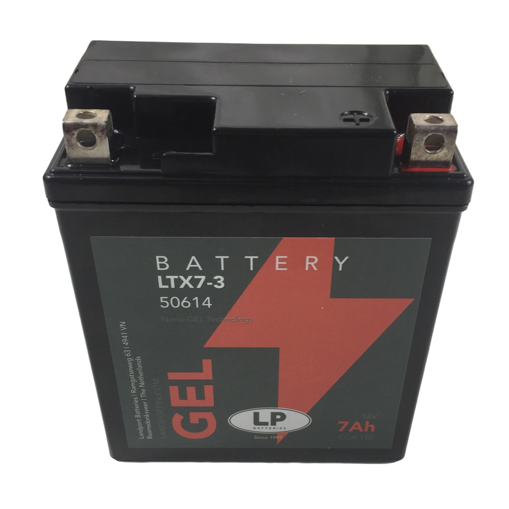 Battery LTX7-3 12v7ah GEL - Malaguti (XSM, XTM, Dune125 E5)