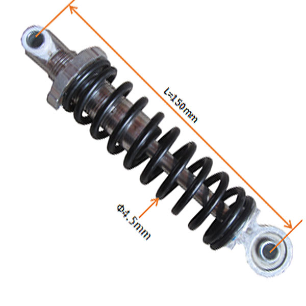 Amortecedor dianteiro / traseiro (versao 2) L=150mm - Tox VR 50 (QD07/QD06 - dianteiro) / mini ATV's 49