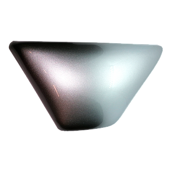 Carenagem Lateral ESQ, Bluroc/Bullit (HUNT) (Cinza Prata)