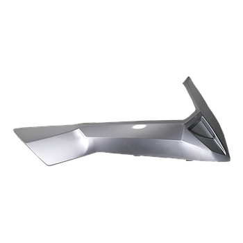 Carenagem lateral baixo DRT(junto ao pousa pes) (Cinza) - Neco (ALEXONE 125)