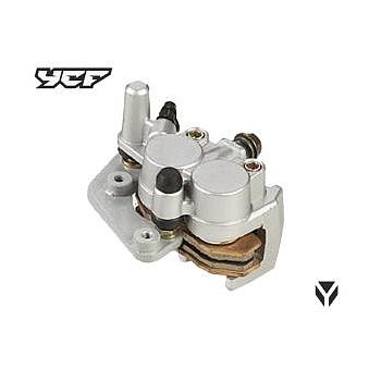 Pinça de travao frente (dois pistões), Compativel com todos modelos  YCF de 2008 a 2015 ( Excepto YCF 50A) / Pitbike