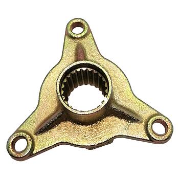 Cruzeta de fixaçao tipo 3 (cubo 3 furos ) (int.24mm / ff: 77.50mm) para roda ATV110, Tox (Speedy 125)