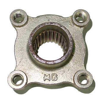 Cruzeta / Peça de fixaçao do Disco/Cremalheira, Ø24mm / FF: 88mm, ATV/ Tox (Speedy 125)