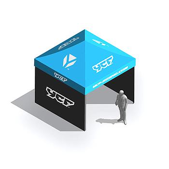 Tenda YCF 3 X 3M c/ 3 laterais destacaveis, YCF / Pitbike